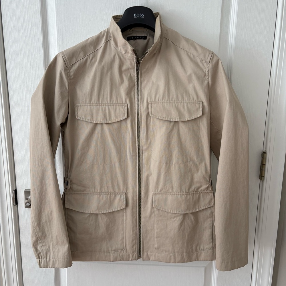 Theory Men's Tan Lightweight Jacket